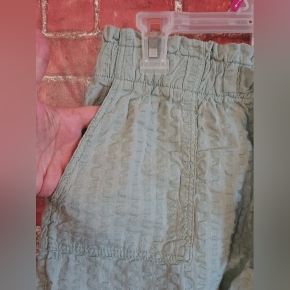 🔆𝟲/$𝟮𝟬 𝑯&𝑴 𝑮𝒊𝒓𝒍𝒔 𝑴𝒊𝒏𝒕 𝑮𝒓𝒆𝒆𝒏 𝑯𝒊-𝑹𝒊𝒔𝒆 𝑺𝒉𝒐𝒓𝒕𝒔 - Picture 4 of 10